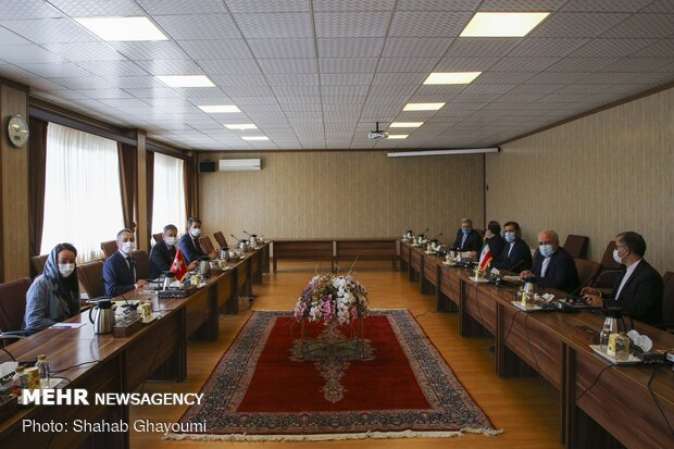 دیدار ایگنازیو کاسیس وزیر خارجه سوئیس  با محمدجواد ظریف وزیر امور خارجه