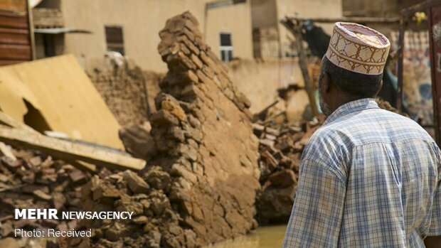 سیل زندگی مردم سودان را مختل کرد