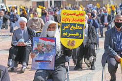 اردبیل میں فرانسیسی میگزین چارلی ہیبڈو کے خلاف احتجاجی مظاہرہ