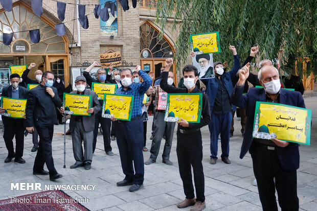 People of Hamedan condemn Charlie Hebdo's insulting cartoon
