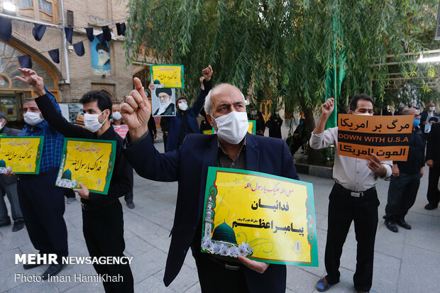 People of Hamedan condemn Charlie Hebdo's insulting cartoon
