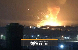 انفجار مهیب در انبار مهمات ارتش اردن