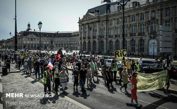 بازگشت جلیقه‌زردها به خیابان‌های فرانسه