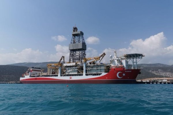 ترکیه دومین کشتی حفاری خود را عازم دریای سیاه می کند
