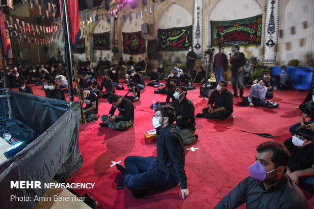 مراسم عزاداری شهادت امام سجاد(ع) در شیراز