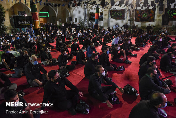 Mourning ceremony of martyrdom of Imam Sajjad held in Shiraz