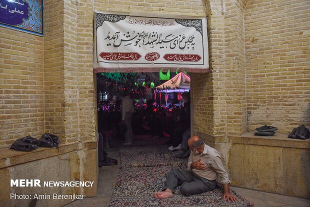 مراسم عزاداری شهادت امام سجاد(ع) در شیراز