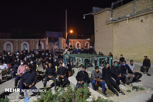 Mourning ceremony of martyrdom of Imam Sajjad held in Shiraz