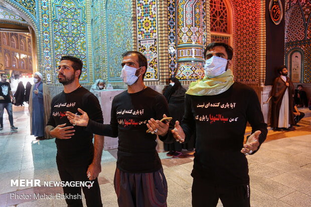 People in Qom hold mourning ceremony of fourth Shia Imam
