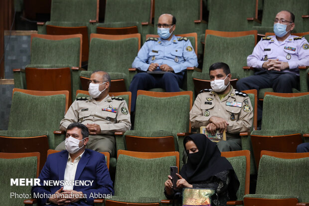 مراسم افتتاح 2nd intl. ‘Peace & Defense’ book fair opens in Tehranنمایشگاه بین المللی کتاب صلح و دفاع