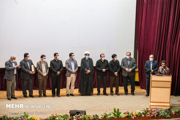 مراسم تکریم و معارفه مدیر خبرگزاری مهر استان قزوین
