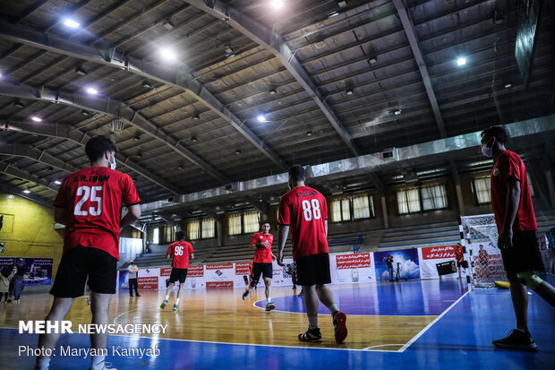 Iran men’s junior handball team holding camp in Tehran