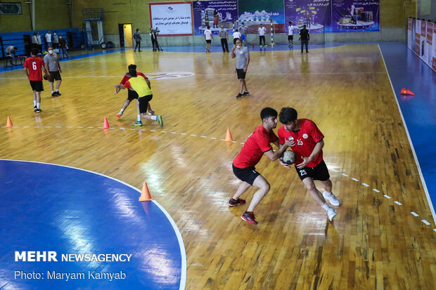 Iran men’s junior handball team holding camp in Tehran