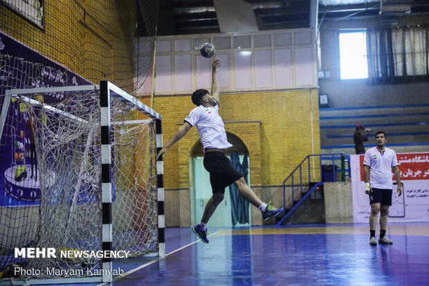 Iran men’s junior handball team holding camp in Tehran