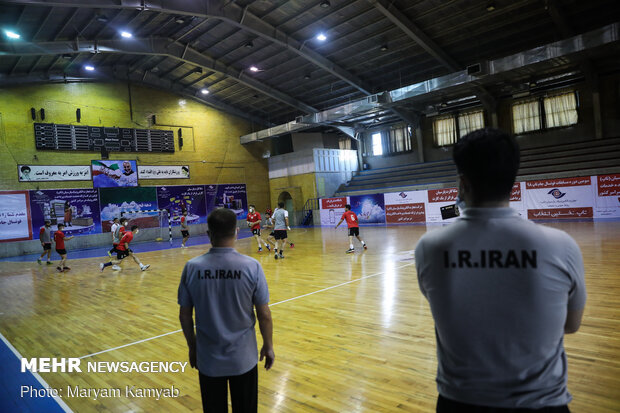 Iran men’s junior handball team holding camp in Tehran