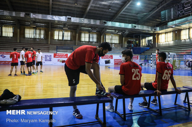 Iran men’s junior handball team holding camp in Tehran