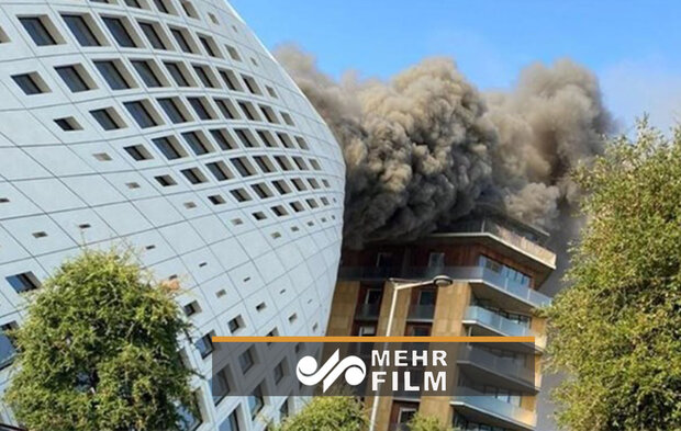 VIDEO: Blaze at Zaha Hadid building in Beirut