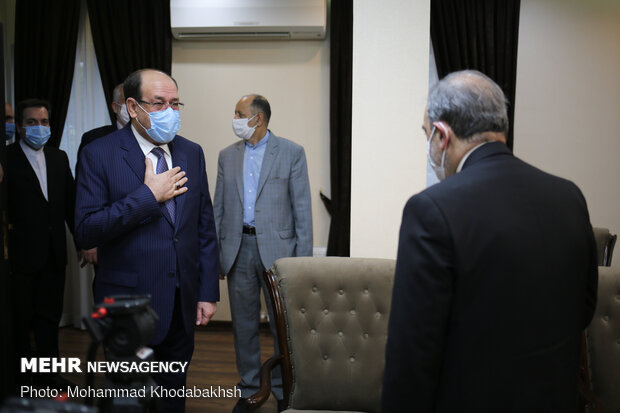 Al-Maleki holds talks with Velayati in Tehran