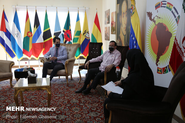 Venezuelan amb. talks of Tehran-Caracas bilateral relations
