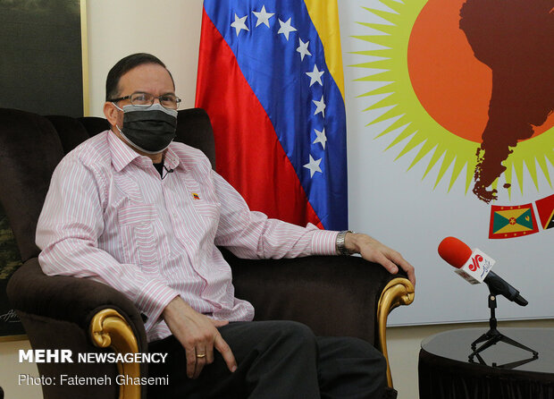 Venezuelan amb. talks of Tehran-Caracas bilateral relations
