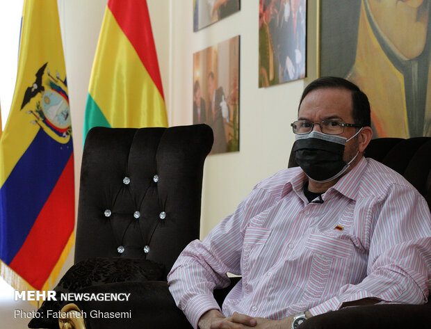 Venezuelan amb. talks of Tehran-Caracas bilateral relations
