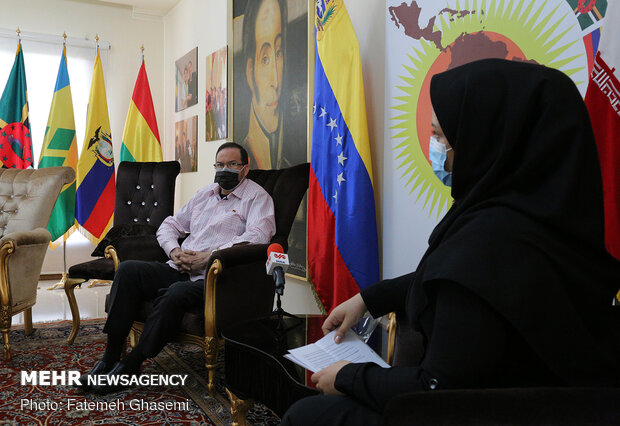 Venezuelan amb. talks of Tehran-Caracas bilateral relations
