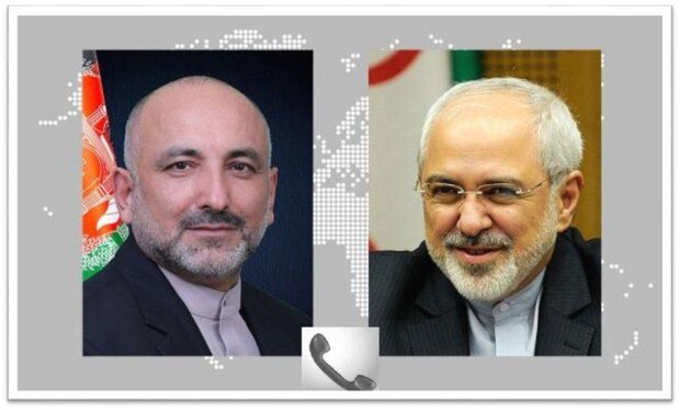 ظريف يعلن استعداد إيران لتقديم أية مساعدة لعملية السلام في أفغانستان
