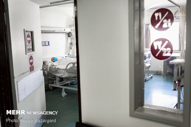 ۱۴۱۳ بیمار مبتلا به کرونا در بیمارستان‌های اصفهان بستری هستند