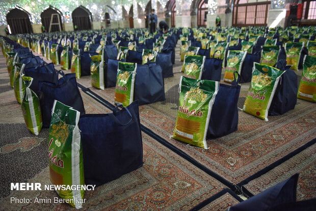 Livelihood assistance packages distributed in Shiraz