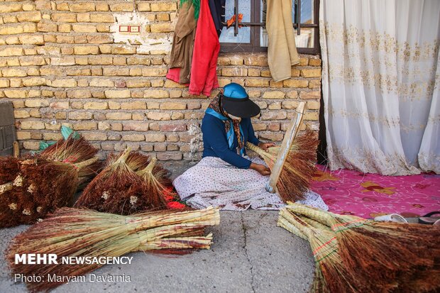 Traditional ‘Broom Weaving” in N Khorasan