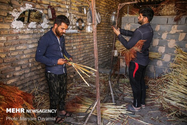 Traditional ‘Broom Weaving” in N Khorasan