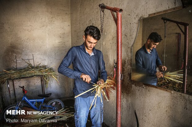 Traditional ‘Broom Weaving” in N Khorasan