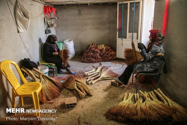 Traditional ‘Broom Weaving” in N Khorasan