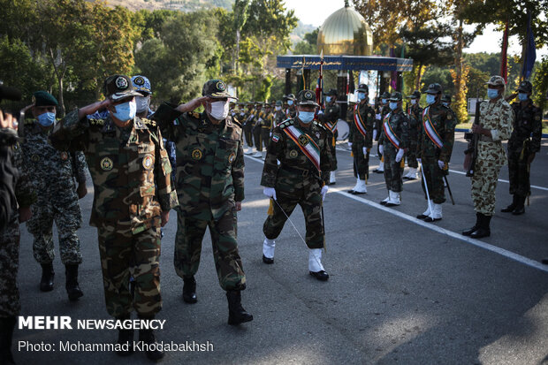 Army uni. students’ graduation ceremony in Tehran

