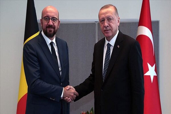 اردوغان و رئیس شورای اروپا درباره مدیترانه شرقی گفتگو کردند