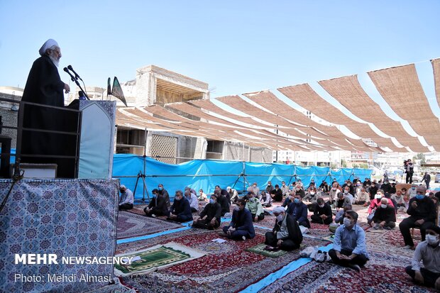 Friday Prayer in Zanjan with health protocols in place
