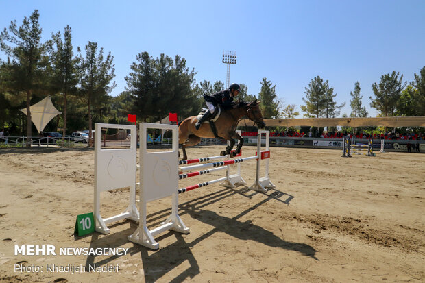 Horse Jumping Competitions held in Isfahan
