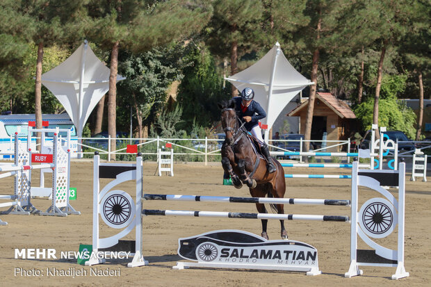 Horse Jumping Competitions held in Isfahan
