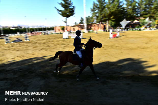 Horse Jumping Competitions held in Isfahan
