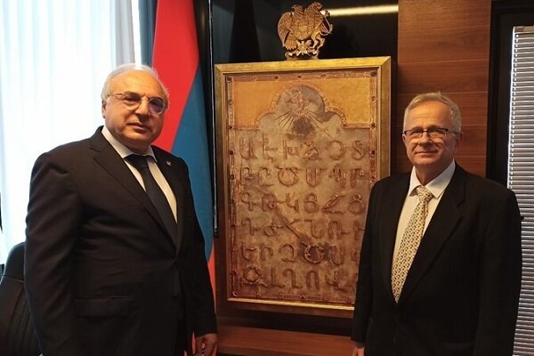 سفارت ارمنستان در سرزمین های اشغالی آغاز به کار کرد