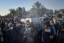 استقبال و تشییع پیکر دو شهید دفاع مقدس در شیراز