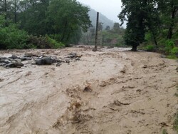 سیلاب در روستاهای خشکیده یزد