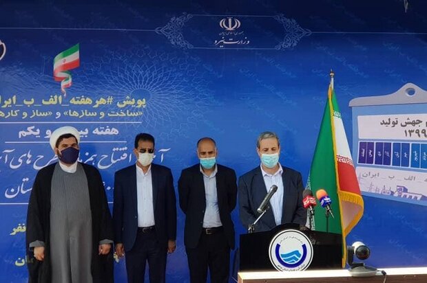۳ پروژه آبرسانی روستایی استان بوشهر افتتاح شد