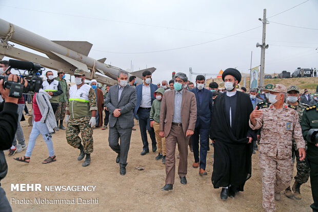 Inauguration of Holy Defense Exhibition in Ardabil
