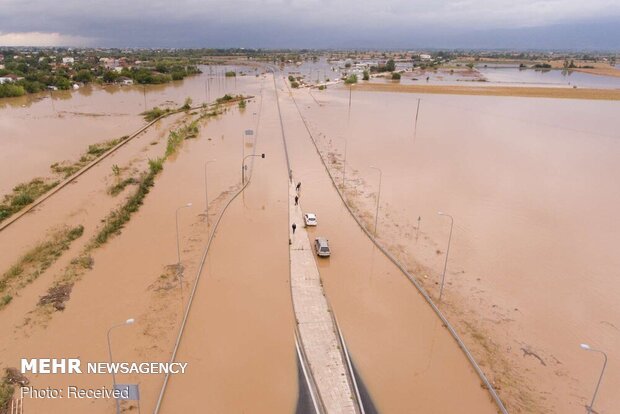 سیل کم سابقه در یونان