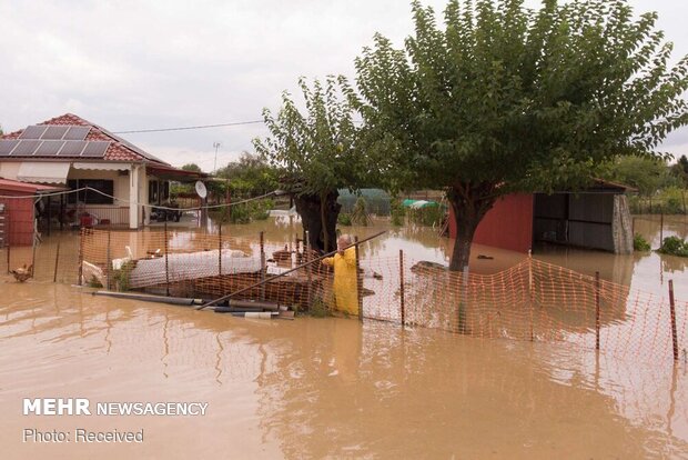 سیل کم سابقه در یونان