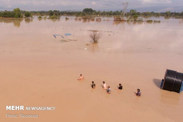 سیل کم سابقه در یونان