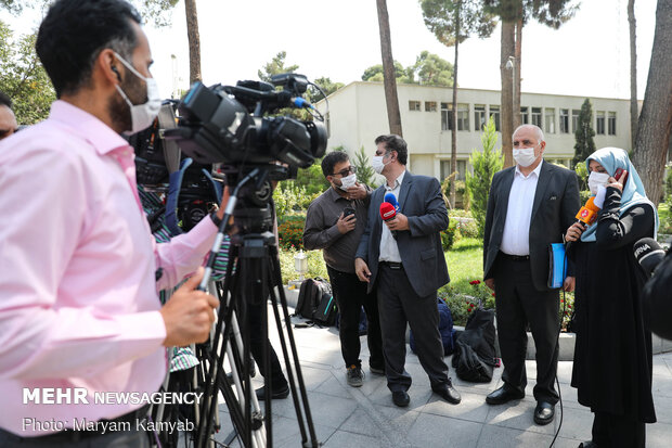 Sidelines of Cabinet meeting on Wed.