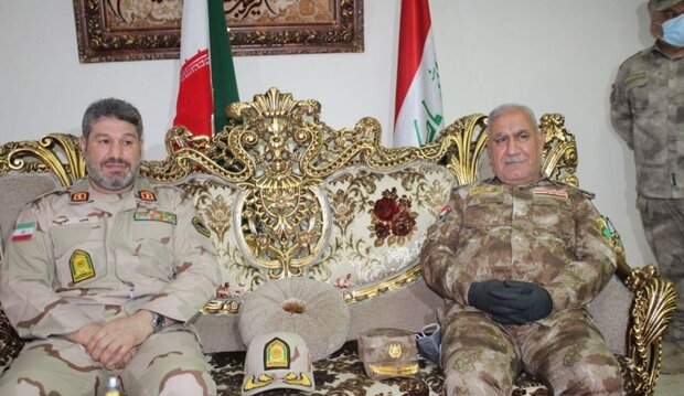 قائد قوات حرس الحدود الايراني يبحث مع الجانب العراقي سبل تعزيز التعاون الحدودي