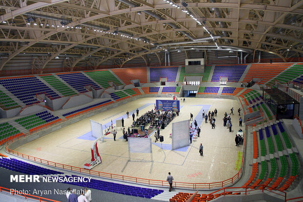 افتتاح سالن ورزشی 6 هزار نفری شهر سنندج